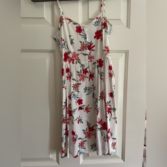 Mini white floral dress - Picture 1 of 3